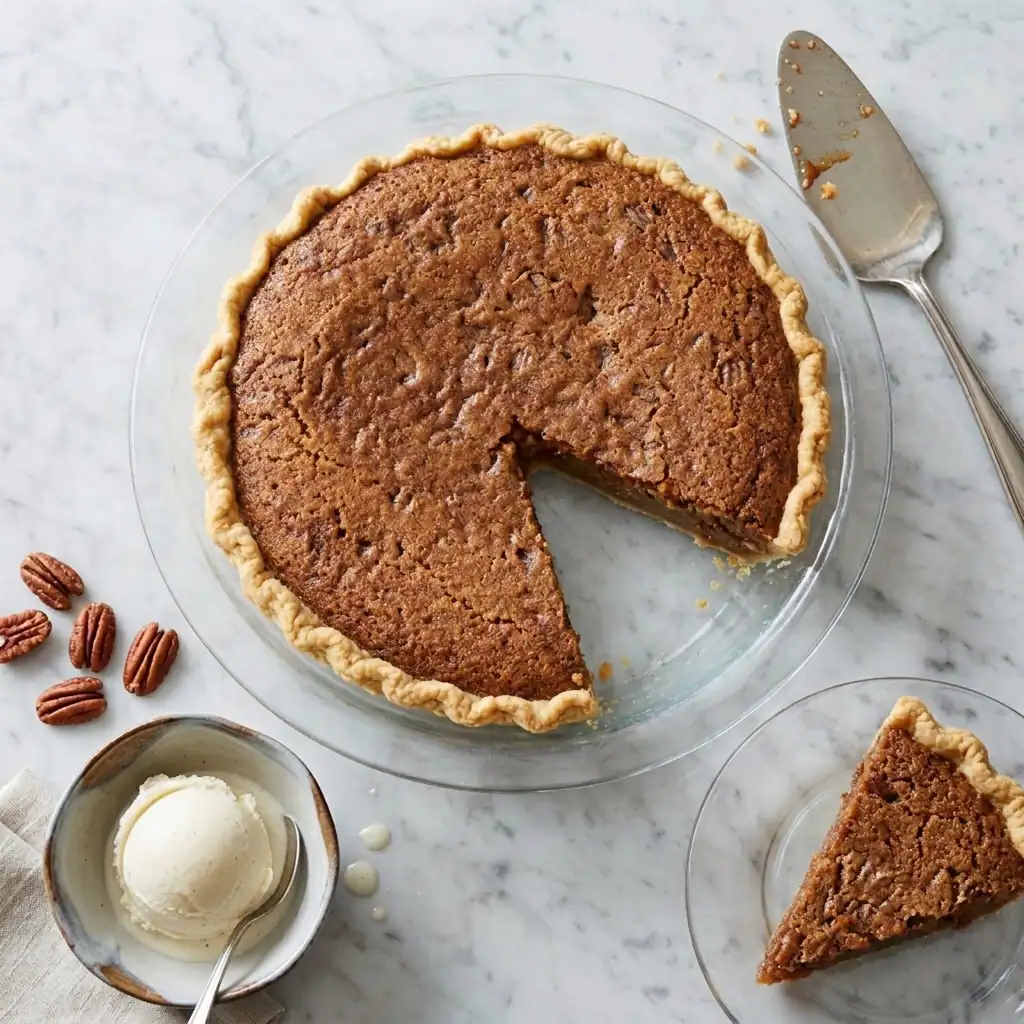 The Best Toll House Pie- “Chocolate chip cookie pie”